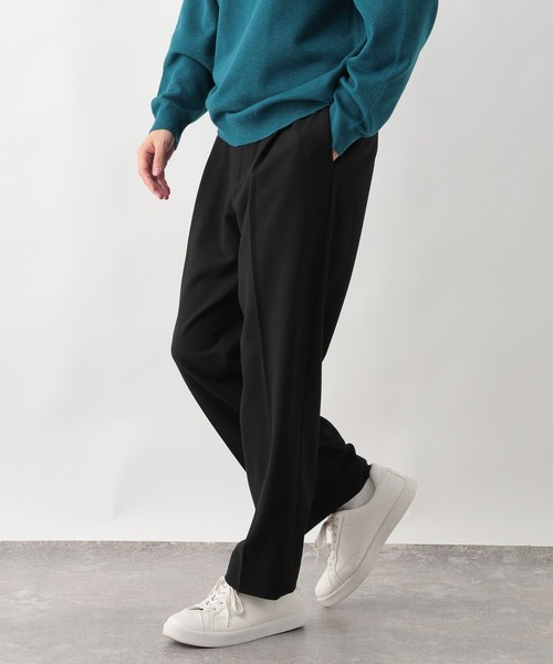 GLOBAL WORK(グローバルワーク)の「アーバンクリーンワイド+WARM/577351(その他パンツ・メンズ・チャコールグレー/ブラック/アイボリー/ブラウン・X-LARGE/LARGE/MEDIUM/SMALL)」の2枚目の写真