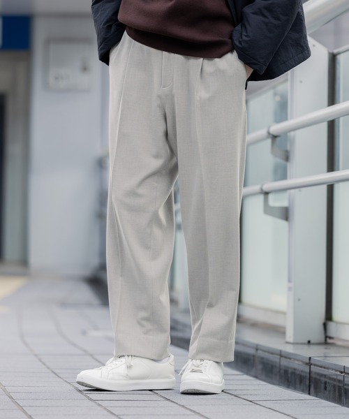 GLOBAL WORK(グローバルワーク)の「アーバンクリーンワイド+WARM/577351(その他パンツ・メンズ・チャコールグレー/ブラック/アイボリー/ブラウン・X-LARGE/LARGE/MEDIUM/SMALL)」の15枚目の写真