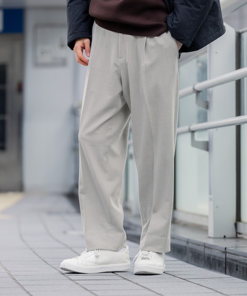 GLOBAL WORK(グローバルワーク)の「アーバンクリーンワイド+WARM/577351(その他パンツ・メンズ・チャコールグレー/ブラック/アイボリー/ブラウン・X-LARGE/LARGE/MEDIUM/SMALL)」の16枚目の写真