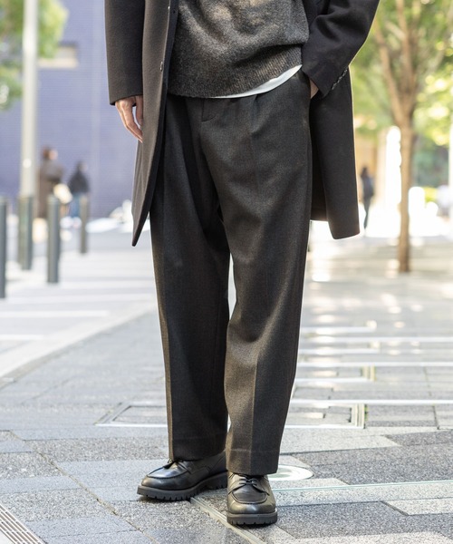 GLOBAL WORK(グローバルワーク)の「アーバンクリーンワイド+WARM/577351(その他パンツ・メンズ・チャコールグレー/ブラック/アイボリー/ブラウン・X-LARGE/LARGE/MEDIUM/SMALL)」の8枚目の写真