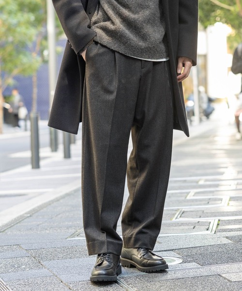GLOBAL WORK(グローバルワーク)の「アーバンクリーンワイド+WARM/577351(その他パンツ・メンズ・チャコールグレー/ブラック/アイボリー/ブラウン・X-LARGE/LARGE/MEDIUM/SMALL)」の10枚目の写真