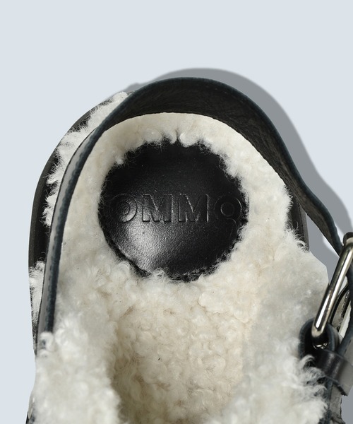 OMMO(オーエムエムオー)の「VOLUME HEAD BOA STRAP SABOT(スリッポン・レディース・ブラック・36/37/38)」の8枚目の写真