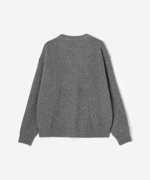 チョココロネ　Cニット グレー roberto collina | ウール カセンティーノクルーネックニット MEN