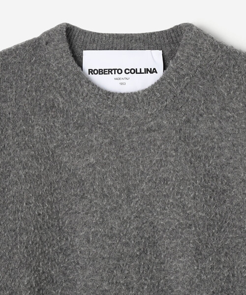 roberto collina | ウール カセンティーノクルーネックニット MEN