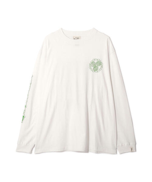 MANASTASH(マナスタッシュ)の「MANASTASH/マナスタッシュ SAYHELLO L/S TEE ロンT(Tシャツ/カットソー・メンズ・ブラック/ホワイト・L/M/XL)」の11枚目の写真