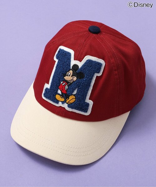 Disney（ディズニー）の「ディズニーキャラクター/キャップ（キャップ・キッズ・レッド/ブラック・58/50/54）」の2枚目の写真