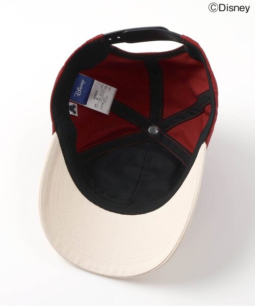 Disney（ディズニー）の「ディズニーキャラクター/キャップ（キャップ・キッズ・レッド/ブラック・58/50/54）」の4枚目の写真