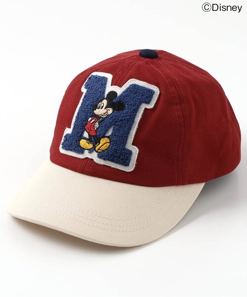 Disney（ディズニー）の「ディズニーキャラクター/キャップ（キャップ・キッズ・レッド/ブラック・58/50/54）」の5枚目の写真