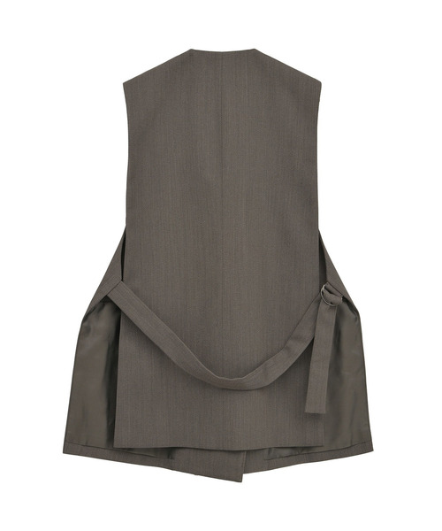 杢ツイルノーカラージレ