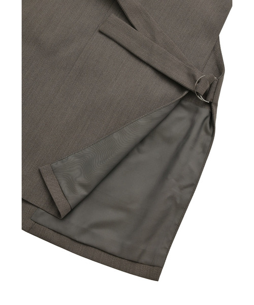 杢ツイルノーカラージレ