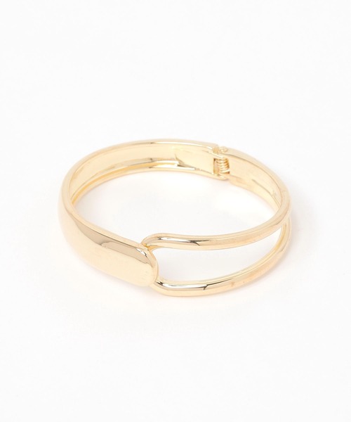 LAKOLE（ラコレ）の「重ねデザインバングル / 601129（バングル/リストバンド・レディース・その他1/その他2・FREE）」の2枚目の写真