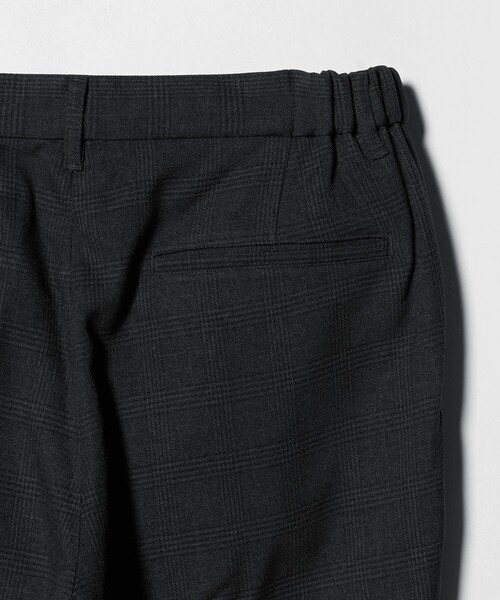 A DAY IN THE LIFE UNITED ARROWS（アデイインザライフユナイテッドアローズ）の「ウールライク パターン 1プリーツ イージーパンツ＜A DAY IN THE LIFE＞（スラックス・メンズ・ダークグレー/モカ/ブラック・L/S/M）」の21枚目の写真