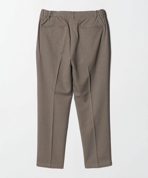 A DAY IN THE LIFE UNITED ARROWS（アデイインザライフユナイテッドアローズ）の「ウールライク パターン 1プリーツ イージーパンツ＜A DAY IN THE LIFE＞（スラックス・メンズ・ダークグレー/モカ/ブラック・L/S/M）」の4枚目の写真