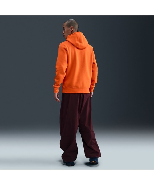 NIKE（ナイキ）の「ナイキ NIKE ナイキ クラブ BB アイコン BL L/S フーディ（パーカー・メンズ・ブラック/オレンジ/アイボリー・S/M/L/LL/3L）」の12枚目の写真
