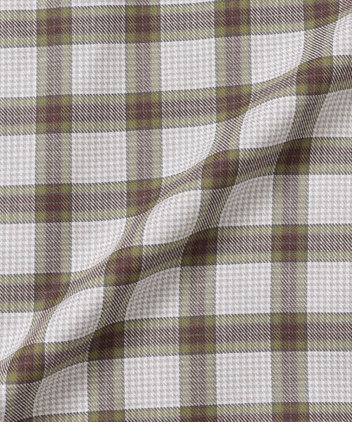 MACKINTOSH LONDON（マッキントッシュ ロンドン）の「ピーチチェックボタンダウンシャツ（シャツ/ブラウス・メンズ・グリーン系その他3/グレー系その他・L/M/XL）」の12枚目の写真