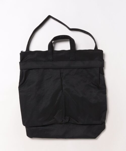 NESK(ネスク)の「【NESK/ネスク】 ヘルメットバッグ 500mlペットボトル 折り畳み傘 A4サイズ 収納可(トートバッグ・メンズ・ブラック・FREE)」の13枚目の写真