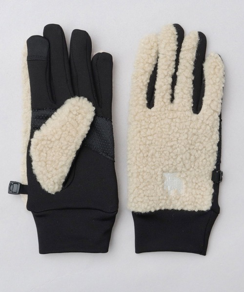 5本指 シープボア ストレッチ グローブ 手袋 静電式タッチパネル対応