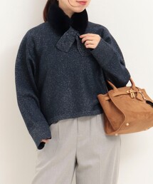 《セットアイテム》ミラノリブラメドルマンニット+マフラーSET