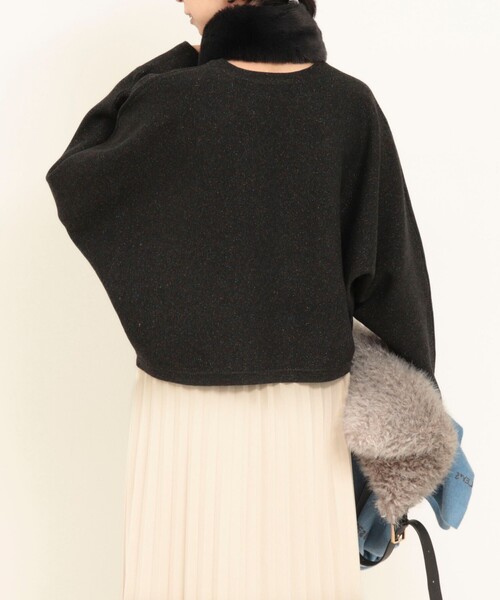 セットアイテム》ミラノリブラメドルマンニット＋マフラーSET（ニット