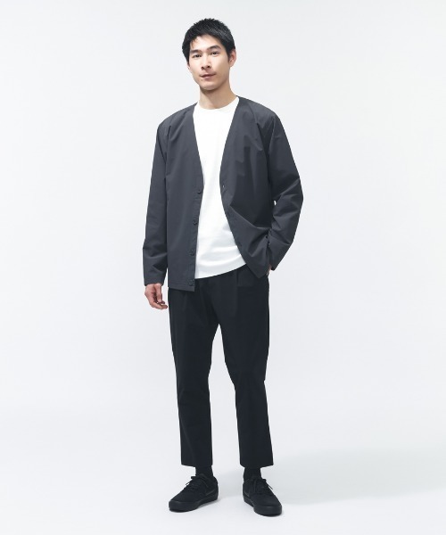 TIGORA(ティゴラ)の「ティゴラ TIGORA iHEATコットンロングTシャツ(Tシャツ/カットソー・メンズ・ネイビー/ホワイト/ブラック・LL/3L/S/M/L)」の12枚目の写真