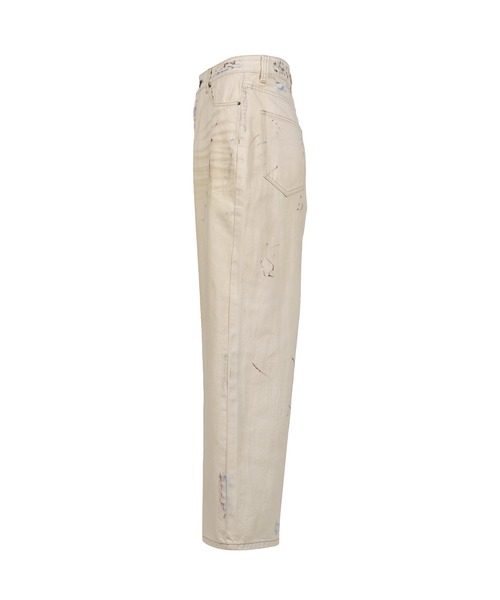 Jaded London(ジェイデッドロンドン)の「ECRU WASH PAINT COLOSSUS JEAN(デニムパンツ・メンズ・ホワイト・32/28/30)」の3枚目の写真