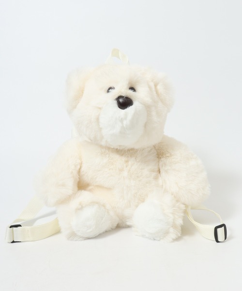 FUNALIVE(ファンアライブ)の「テディフレンズ ぬいぐるみリュック(バックパック/リュック・レディース・ピンク系/ブラウン/ピンク/グレー/ベージュ/アイボリー・FREE)」の7枚目の写真