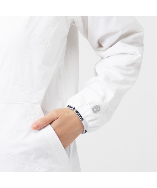 NEW BALANCE（ニューバランス）の「ニューバランス New Balance QUILTED FULL ZIP HOODIE（パーカー・レディース・ホワイト/ベージュ/パープル・M/L/XL）」の5枚目の写真