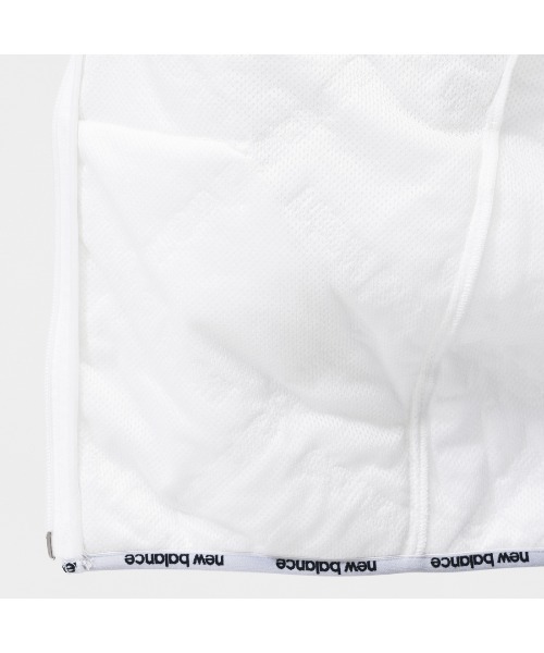 NEW BALANCE（ニューバランス）の「ニューバランス New Balance QUILTED FULL ZIP HOODIE（パーカー・レディース・ホワイト/ベージュ/パープル・M/L/XL）」の7枚目の写真