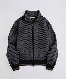 BALLAST ARK（バラストアーク）の「BALLAST ARK / バラストアーク：Zip-Up Jacquard Knit Blouson：BA12-KJ01[AST]（ブルゾン）」