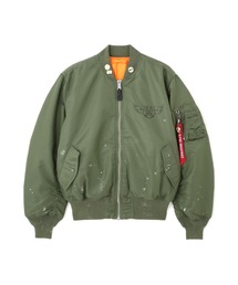 Alpha Industries（アルファインダストリーズ）の「Alpha Industries アルファインダストリーズ ALPH×KAMIYA MA-1 アルファ×カミヤ エムエーワン（MA-1）」