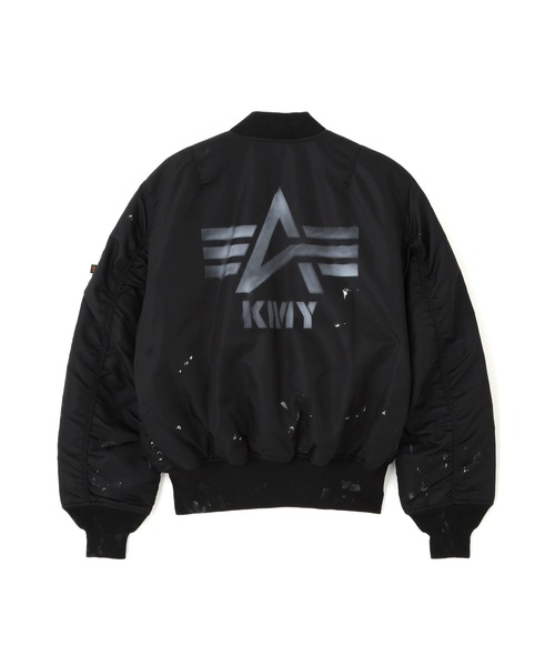 ◾️極美品◾️KANN ALPHA Alpha Industries/アルファインダストリーズ/ALPH×KAMIYA MA-1