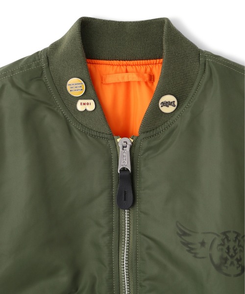 Alpha Industries/アルファインダストリーズ/ALPH×KAMIYA MA-1