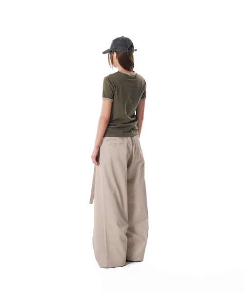 AAKAM(アーカム)の「Western Belted Cotton Pants (Beige)(その他パンツ・レディース・その他・2/1)」の7枚目の写真