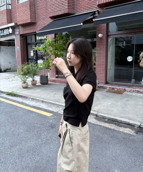 AAKAM(アーカム)の「Western Belted Cotton Pants (Beige)(その他パンツ・レディース・その他・2/1)」の8枚目の写真