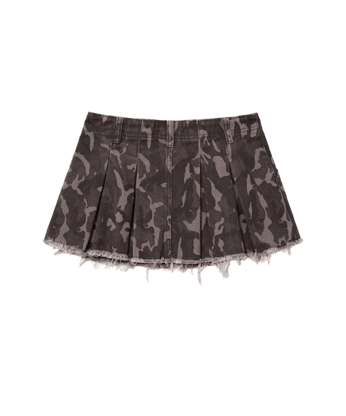 Midnight Move(ミッドナイトムーブ)の「camo mini skirt (dark grey)(スカート・レディース・その他・SMALL/MEDIUM)」の4枚目の写真