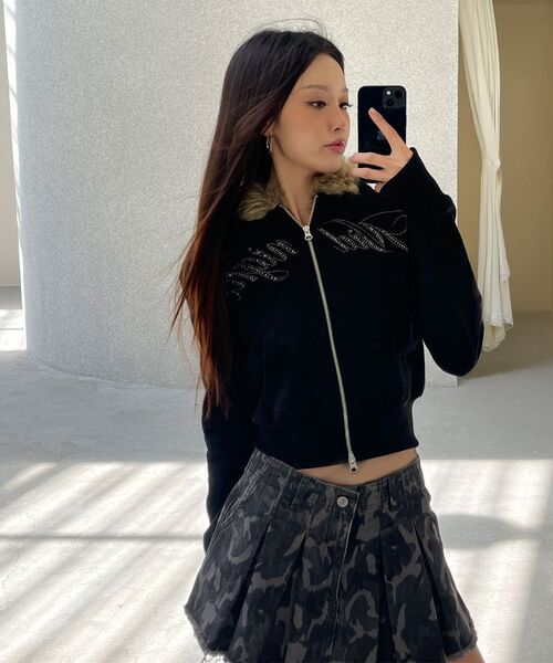 Midnight Move(ミッドナイトムーブ)の「camo mini skirt (dark grey)(スカート・レディース・その他・SMALL/MEDIUM)」の11枚目の写真