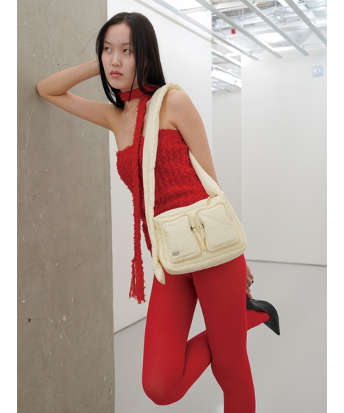 Kijun（キジュン）の「Pillow Cross Bag Cream（メッセンジャーバッグ・レディース・その他・OS）」の3枚目の写真