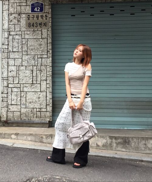 Miseki SEOUL(ミセキソウル)の「Pocket cargo bootscut pants BLACK(その他パンツ・レディース・その他・3/1/2)」の17枚目の写真