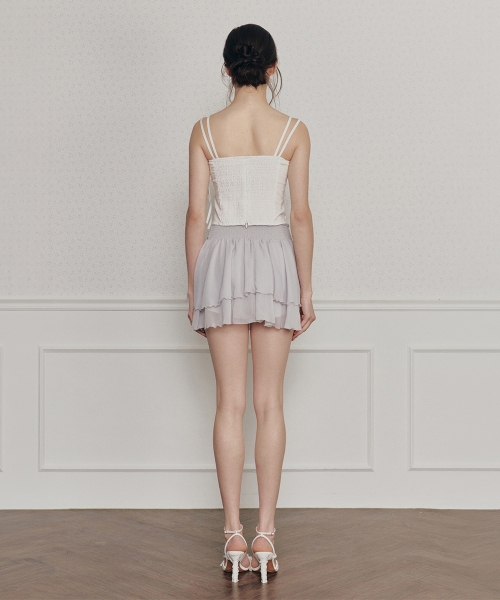 PAIN OR PLEASURE(ペインオアプレジャー)の「MAGNOLIA FRILL SKIRT grey(スカート・レディース・その他・SMALL/MEDIUM)」の3枚目の写真