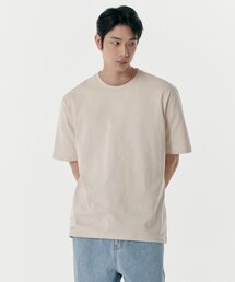 レイヤードクルーネックTシャツ_通常丈 [エクリュ]