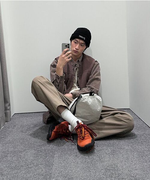 MUSINSA STANDARD（ムシンサスタンダード）の「レイヤードクルーネックTシャツ_通常丈 [エクリュ]（Tシャツ/カットソー・メンズ・その他・LARGE/X-LARGE/X-SMALL/SMALL/MEDIUM）」の6枚目の写真