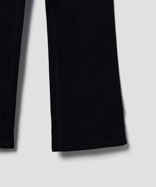 TTUDEMENT（トュードメント）の「COTTON FLARED PANTS_BLACK（その他パンツ・レディース・その他・LARGE/SMALL/MEDIUM）」の6枚目の写真