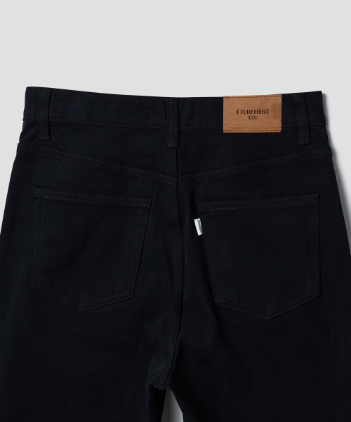 TTUDEMENT（トュードメント）の「COTTON FLARED PANTS_BLACK（その他パンツ・レディース・その他・LARGE/SMALL/MEDIUM）」の7枚目の写真