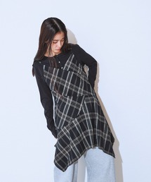 JEANASIS | モールチェックミニワンピース/612205(チュニック)