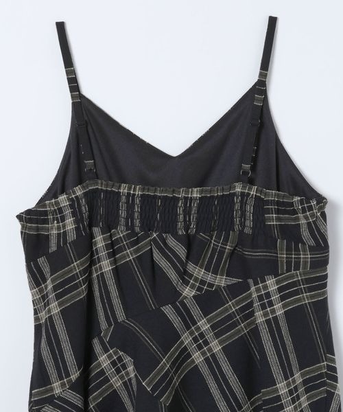 JEANASIS（ジーナシス）の「モールチェックミニワンピース/612205（チュニック・レディース・ブラック系その他/ベージュ系その他・FREE）」の8枚目の写真