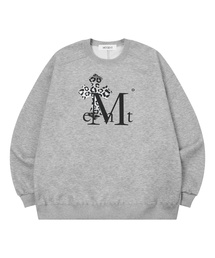MUCENT（ムセント）の「サハラグラデーションヒョウ柄クロススウェット 男女共用 (2カラー)（スウェット）」