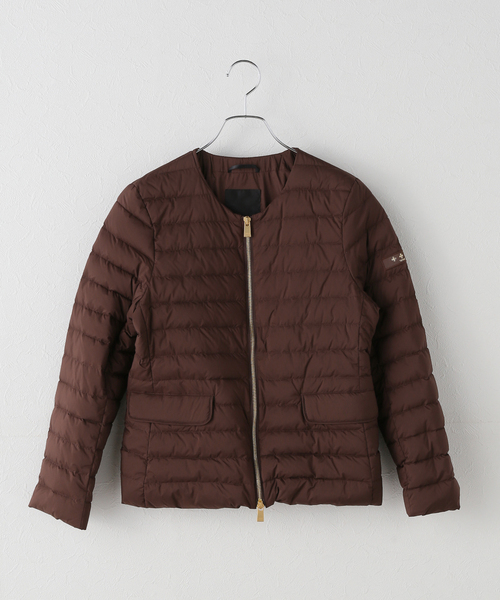 TATRAS(タトラス)の「《WEB・一部店舗限定》TATRAS/タトラス NOKO ノコ ダウンジャケット(ダウンジャケット/コート・レディース・ブラウン/ブラック・MEDIUM/SMALL)」の1枚目の写真