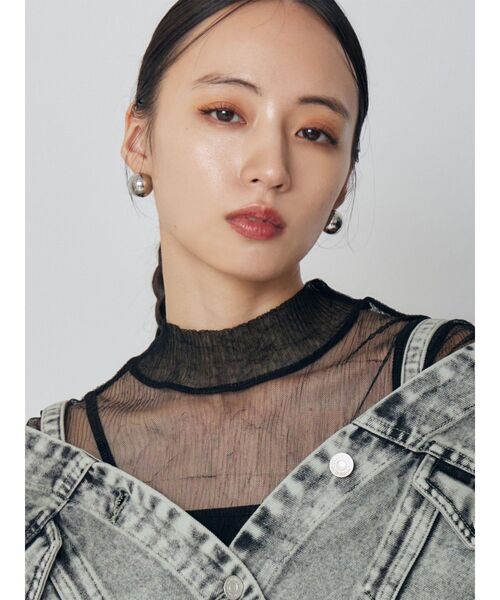 MURUA（ムルーア）の「ボールピアス（ピアス（両耳用）・レディース・シルバー・FREE）」の3枚目の写真