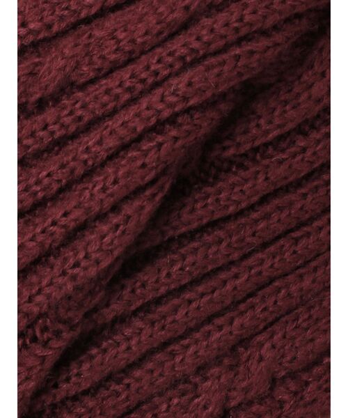 EATME（イートミー）の「BACKリボンカシュクールニットTOP（ニット/セーター・レディース・オフホワイト/ブラック/ワイン・FREE）」の7枚目の写真