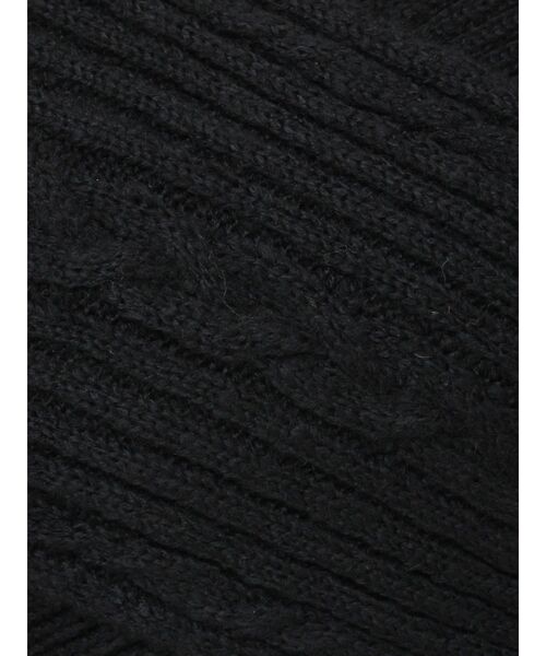 EATME（イートミー）の「BACKリボンカシュクールニットTOP（ニット/セーター・レディース・オフホワイト/ブラック/ワイン・FREE）」の10枚目の写真